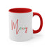 Merry Coffee Mug, 11oz Christmas Mug, - CreativeDesigns2828